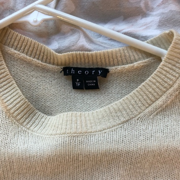 Theory 100% Cashmere Sweater, SP - Picture 2 of 2